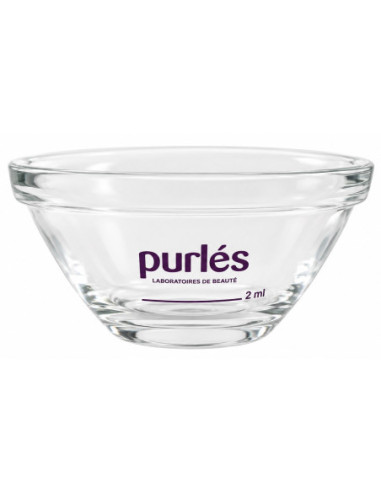 Purlés glass container for preparing...