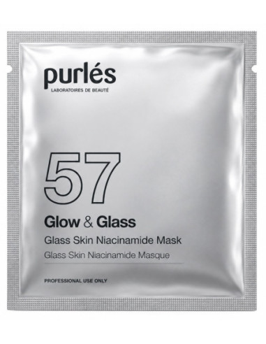 Purlés Glow & Glass — тканевая маска...