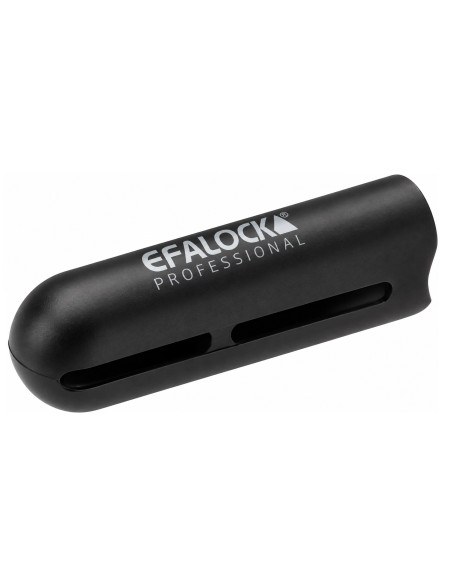 Efalock BLACK RUBY black hair straightener and styler with ceramic plates and ionic technology