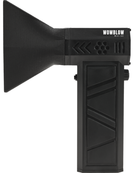 Efalock WOWBLOW MINI-JET прибор для точного обдува холодным воздухом, чёрный, для техники AirTouch с 15 настройками скорости