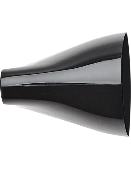 Efalock BLACK RUBY compact black 1000 W travel hair dryer with folding handle