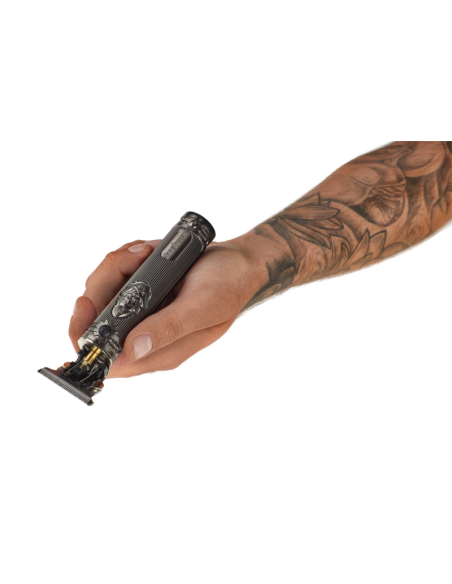 Efalock BAD BUTCH bronze precision hair trimmer with a 37 mm T-blade for precise outlines
