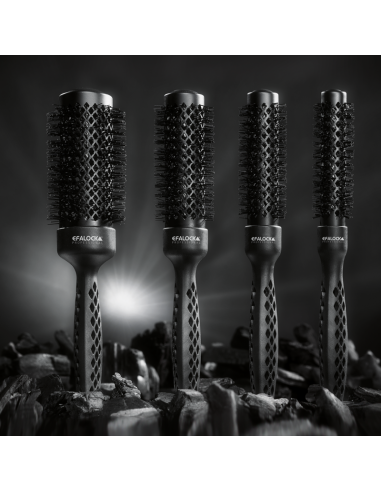 Efalock CARBON BRUSH apaļā matu suka...