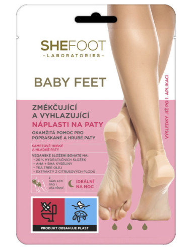 SheFoot Softening Heel Patches, 1 pair