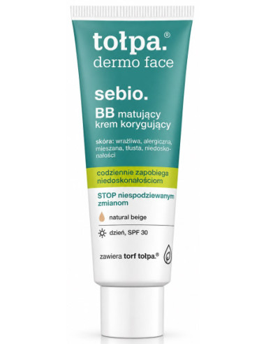 tołpa. SEBIO BB matējošs BB krēms...