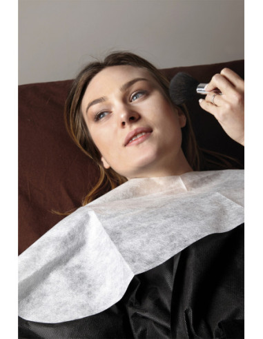 Lacomes make-up cape, nonwoven...