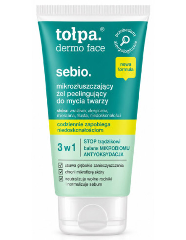 tołpa. SEBIO Smoothing Facial Gel...