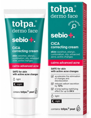 tołpa. SEBIO+ CICA Blemish-Correcting...