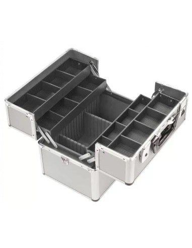 Hairdressing and beauty case with...