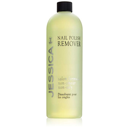JESSICA ESSENTIALS Nail polish remover, oil free 473ml