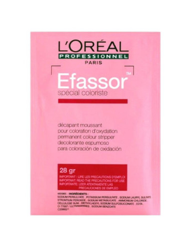 EfassorPaint remover. For professional use. L'Oreal Professionnel Efassor Color remover 12X28GR