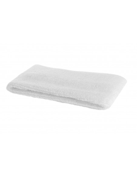 Headband, terry, white, 1 pc