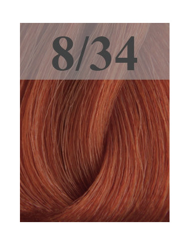 Sensido hair color 60ml 8/34 Light Golden Red Blonde