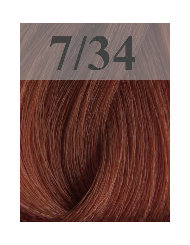 Sensido hair color 60ml 7/34 Medium Golden Red Blonde