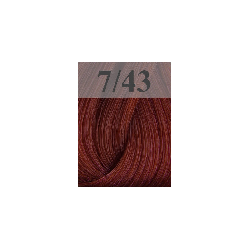 Sensido matu krāsa 60ml 7/43 Medium Red Golden Blonde