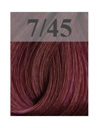 Sensido hair color 60ml 7/45 Medium Red Mahagony Blonde
