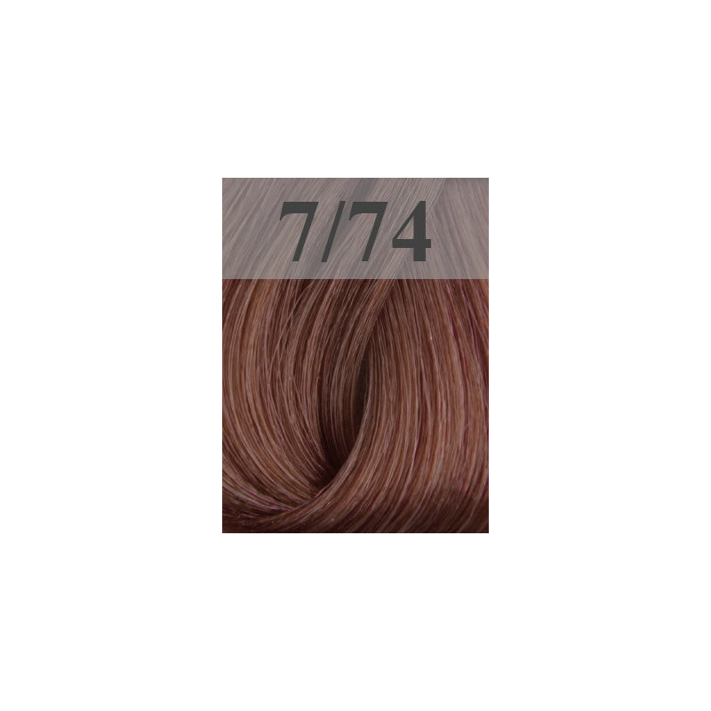 Sensido matu krāsa 60ml 7/74 Medium Brown Red Blonde