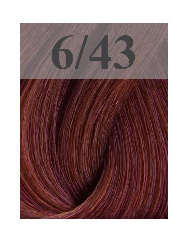 Sensido hair color 60ml 6/43 Dark Red Golden Blonde