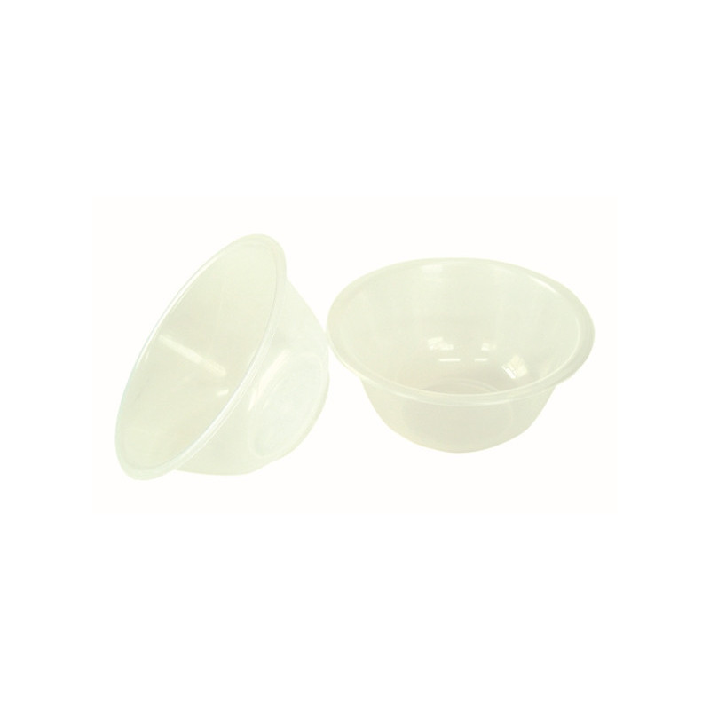 Bowl for cosmetologists, transparent, 1 pc.
