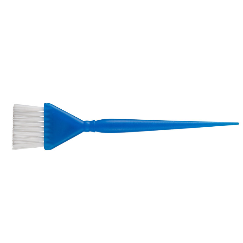 Hair dye brush, middle, 4 cm, plastic, multicolor, 1 piece.