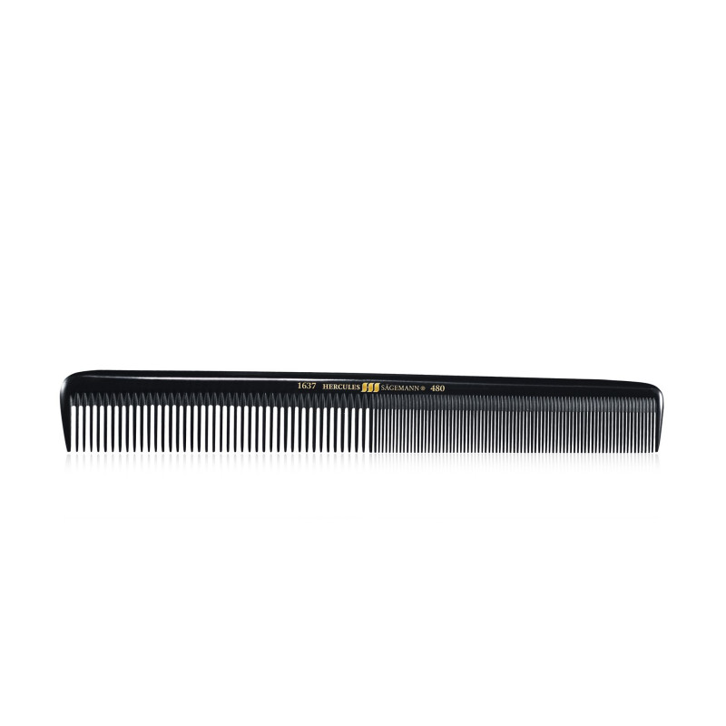 Comb № 1637-480. |Ebonite 21.6 cm| For hair cutting