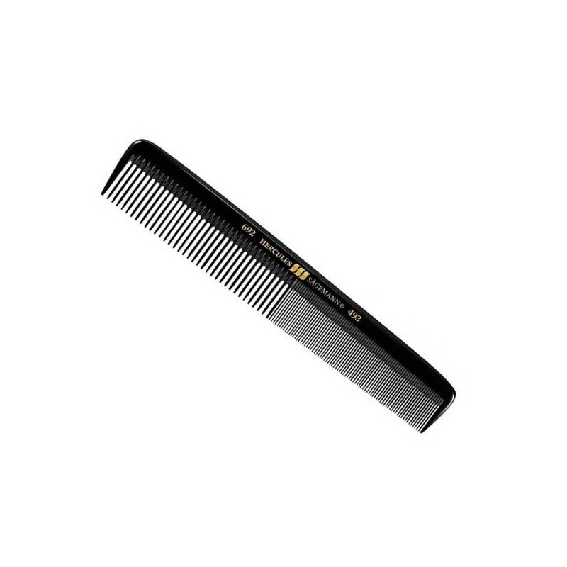 Comb № 692-493. |Ebonite 17.8 cm| For hair cutting