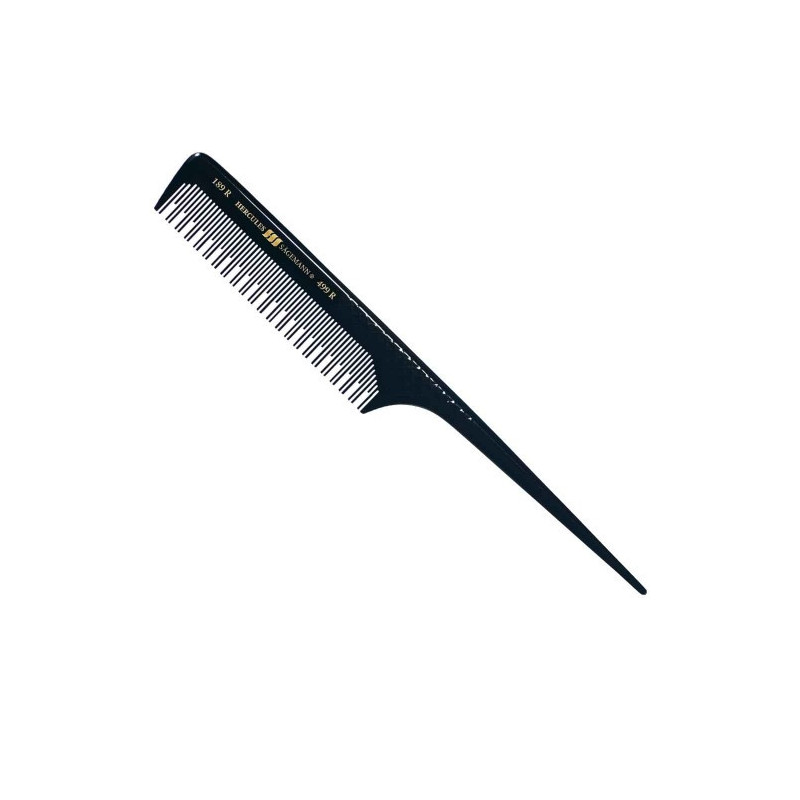 Comb № 189R-499R. |Ebonite 20.3 cm| For hair styling