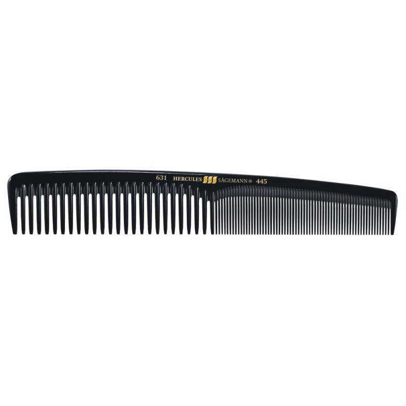 Comb № 631/7-445/7. |Ebonite 17.8 cm| For hair styling