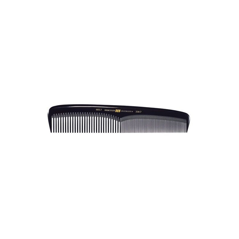 Comb № 603-330. |Ebonite 19.1 cm| For hair styling