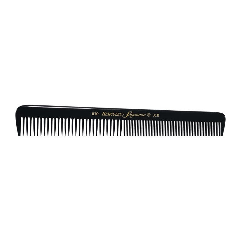 Comb № 610-310. |Ebonite 15.2 cm| For hair styling