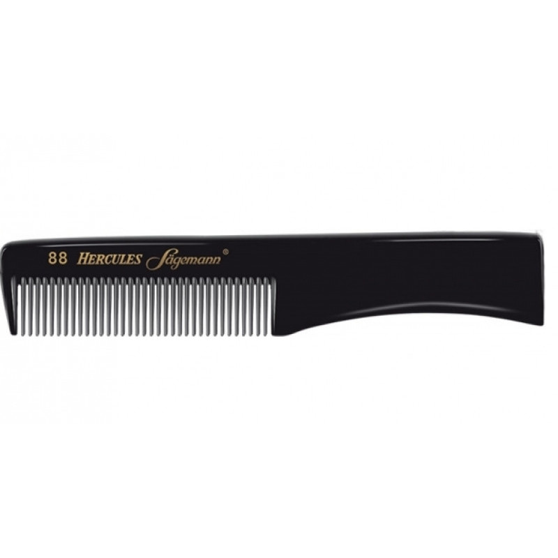 Ebonite comb for mustache styling,10.2cm,88,1piece.