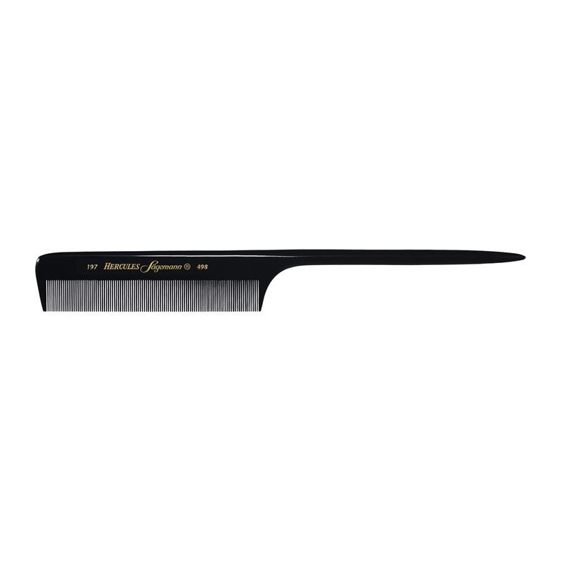Comb №  197-498.|Ebonite 21.6 cm|For hair separation