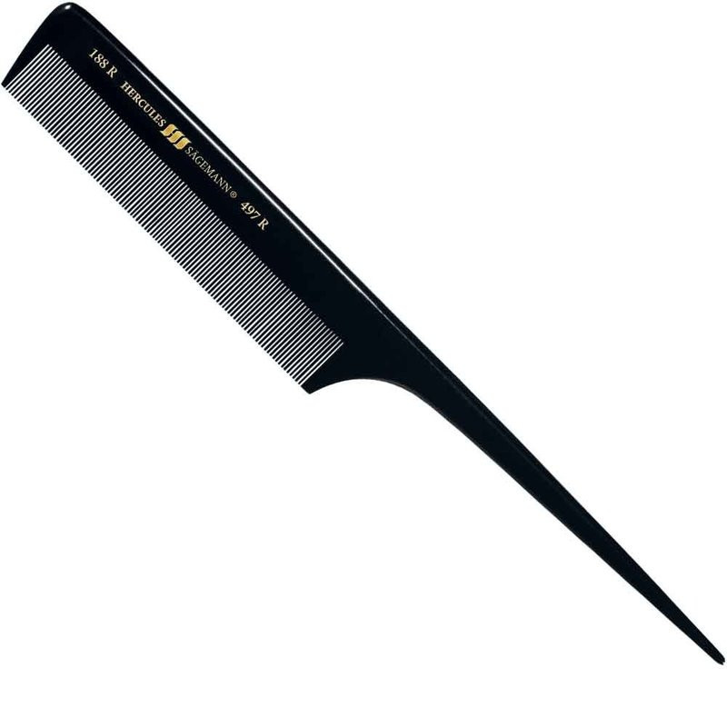 Comb № 188R-497R. |Ebonite 20.3 cm|For hair separation