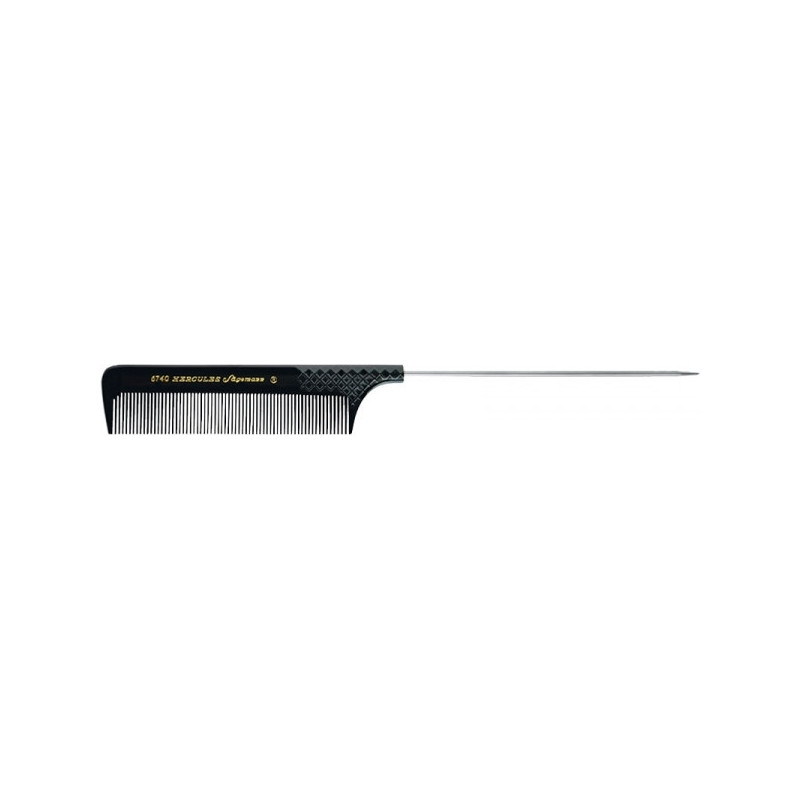 Comb № 6740. |Ebonite 24 cm|For hair separation