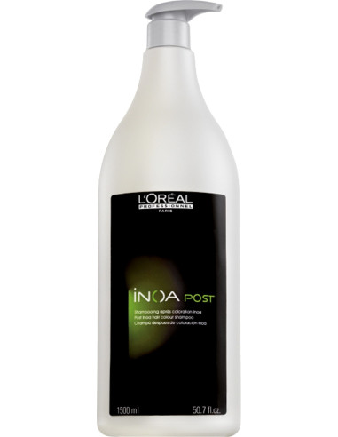 For hair stained with INOA L'Oreal Professionnel Inoa Shampoo 1500ml