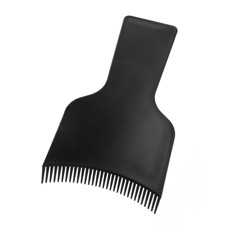 Лопатка для осветления волос,широкая,черная, 1шт.