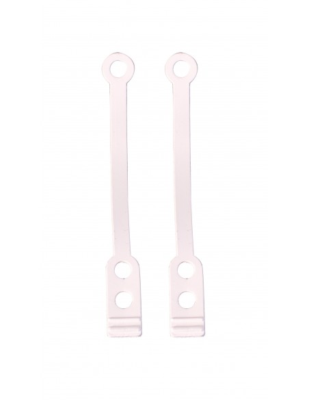 Spare elastic for curlers, flat, long 90mm, 50 pcs.