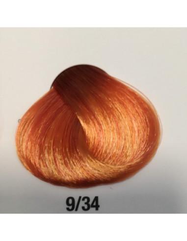 HT permanent hair color 9/34, golden copper very light blond 100ml