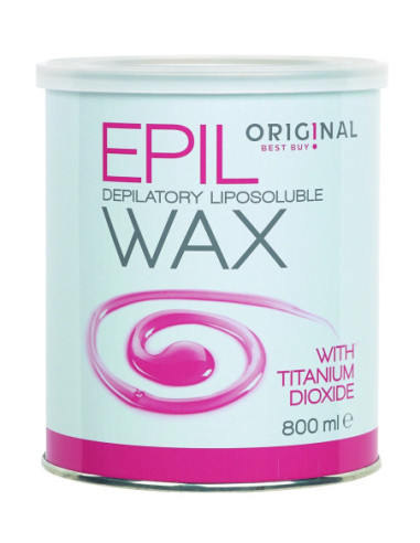 Wax for all skin types, with titanium dioxide 800ml