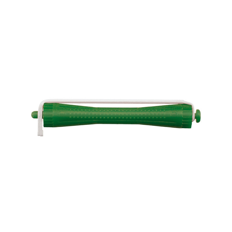 Ilgviļņu ruļļi ar gumiju, 5x90mm,(12gb)  zaļi ,1 iepak./12gab.