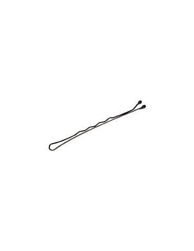 Hair clip, wavy, 7cm, black 500 pieces