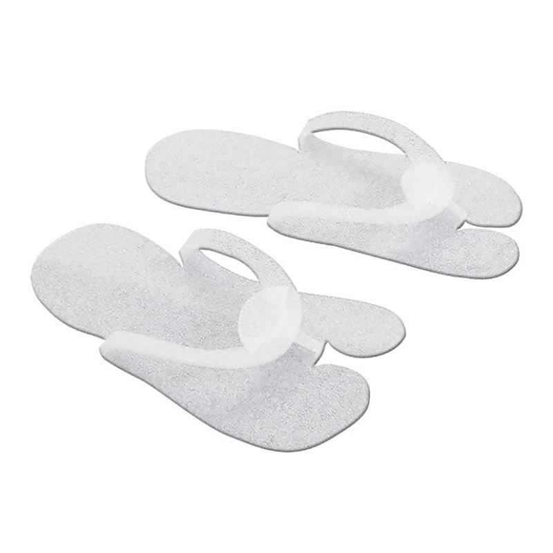 Disposable slippers, with open toe, foam, 20pairs / pack.