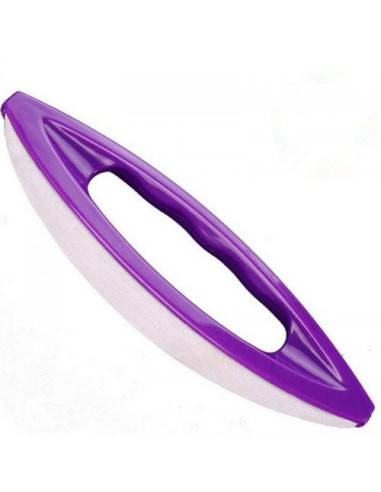 Пилка для полировки ногтей, фиолетового или белого цвета, 1шт.