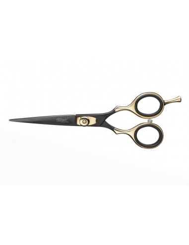 Hairdresser scissors BLACK&GOLDEN...