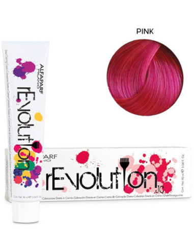 REVOLUTION COLORING CREAM ORIGINALS PINK Intensīvi tonējoša matu krēmkrāsa šķipsnu iekrāsošanai un toņa intensitātei 90ml