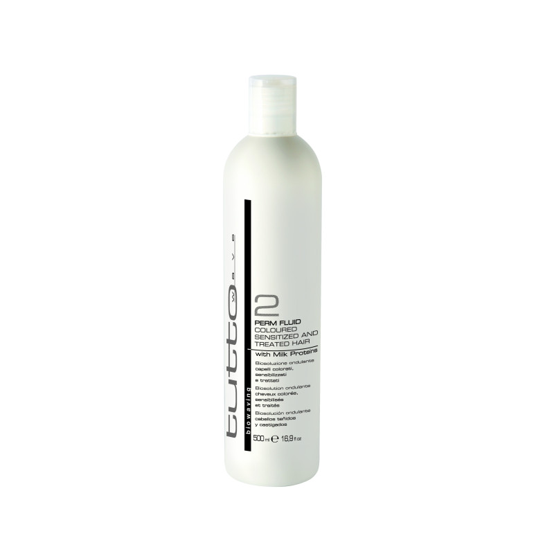 PŪRING Treatment to create a perm Nr.2 for for colored , damaged hair 500ml