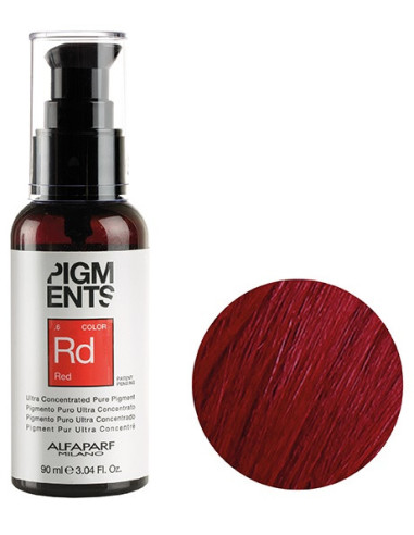 PIGMENTS .6 Rd (RED) ультра-концентрированный пигмент для окрашивания волос 90ml
