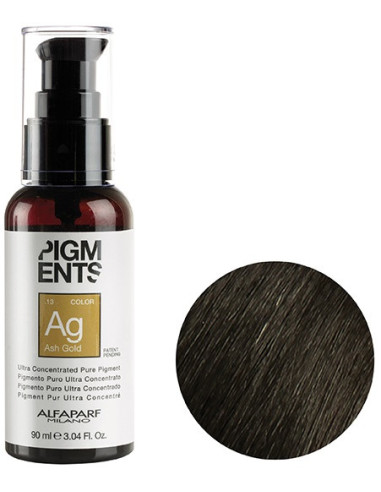 PIGMENTS .13 Ag (ASH GOLD) ультра-концентрированный пигмент для окрашивания волос 90ml
