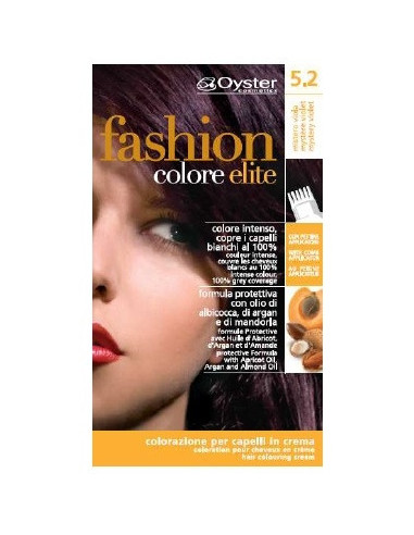 FASHION ELITE hair color 5.2, purple 50ml + 50ml + 15ml