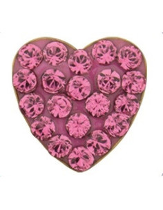 Earrings Hearts soft pink,...